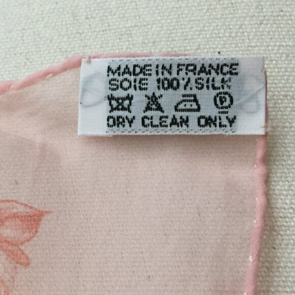 Hermes Scarf Cheval Fleuri H.d’Origny 90 cm Chiffon Silk mousseline - Picture 8 of 11